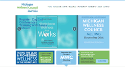 Desktop Screenshot of michiganwellnesscouncil.org